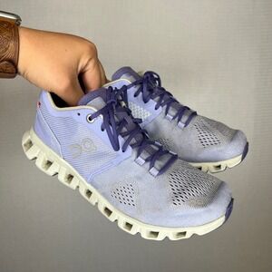 On Running Cloud X Lavender Ice Purple Lightweight Athletic Sneakers Shoe Size 8